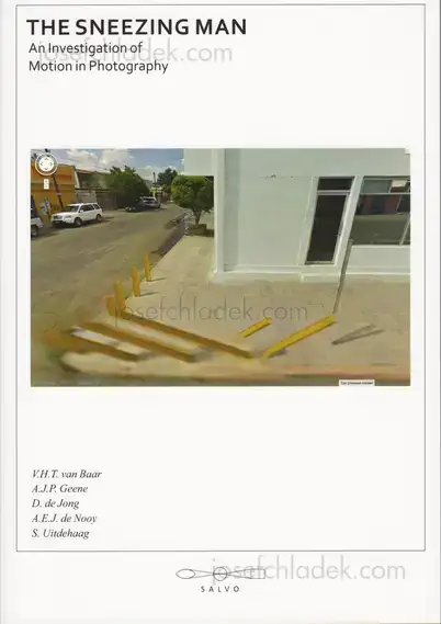 Cover of “The Sneezing Man” – An investigation of Motion in Photography - Anne Geene, Arjan de Nooy, David de Jong, Sander Uitdehaag, Vincent van Baar