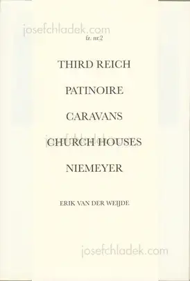 Cover of Erik van Der Weijde - fz. nr.2 (foto zine nr. 2)