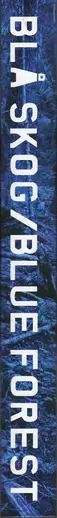 Book spine: Morten Andersen - Blå Skog/Blue Forest