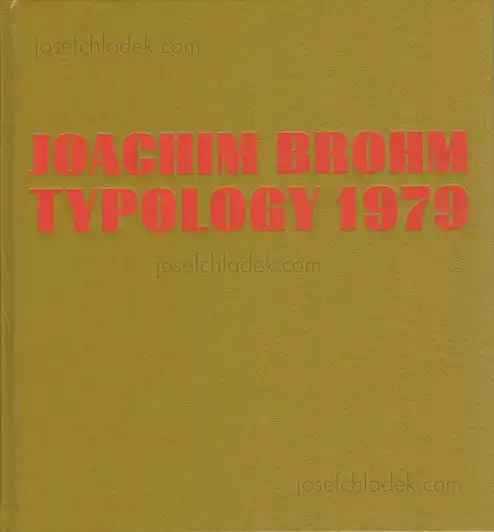 Cover of Joachim Brohm - Typology 1979