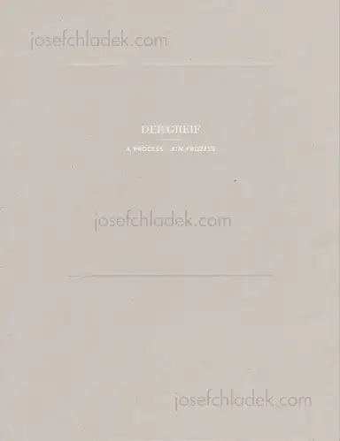 Der Greif - A Process Der Greif - A Process