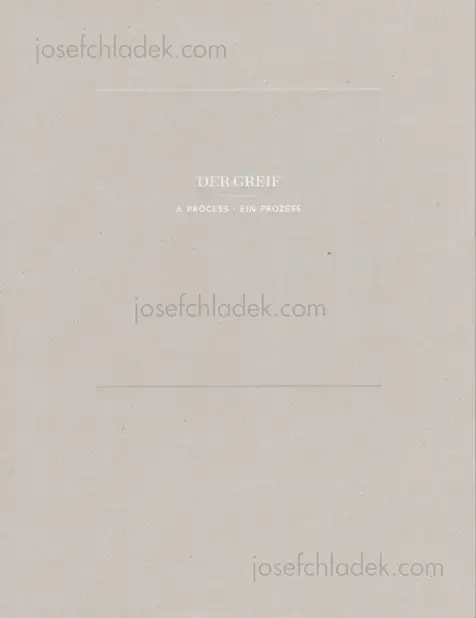 Cover of Der Greif - A Process