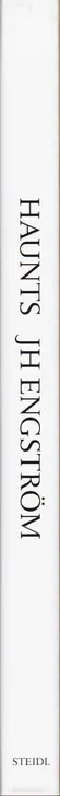Book spine: J.H. Engström - Haunts