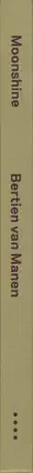 Book spine: Bertien van Manen - Moonshine