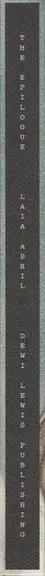 Book spine: Laia Abril - The Epilogue