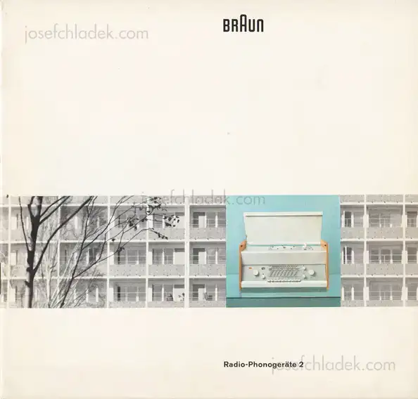 Cover of Braun Radio-Phonogeräte 2 - Werbeprospekt / advertising brochure
