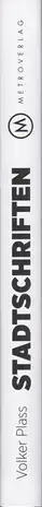 Volker Plass - Stadtschriften: Was über Geschäften einst geschrieben stand
