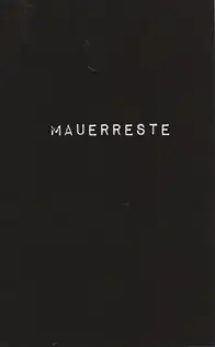 Cover of Pascal Anders - Mauerreste