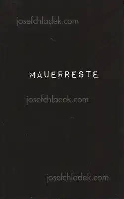 Cover of Pascal Anders - Mauerreste
