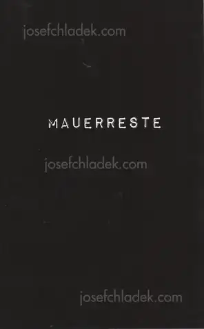 Cover of Pascal Anders - Mauerreste