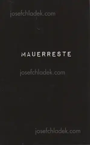 Cover of Pascal Anders - Mauerreste