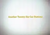Gregory Eddi Jones - Another Twenty-Six Gas Stations
