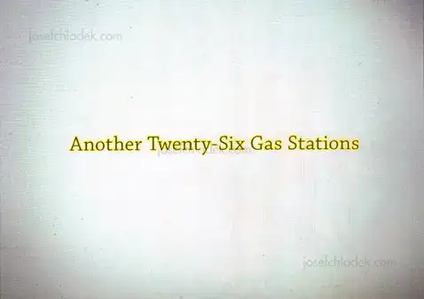 Cover of Gregory Eddi Jones - Another Twenty-Six Gas Stations