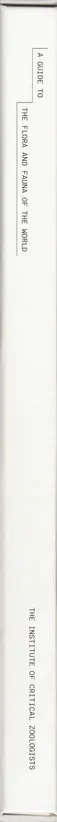 Book spine: Robert Zhao Renhui - A Guide to the Flora and Fauna of the World