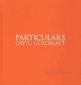 David Goldblatt - Particulars