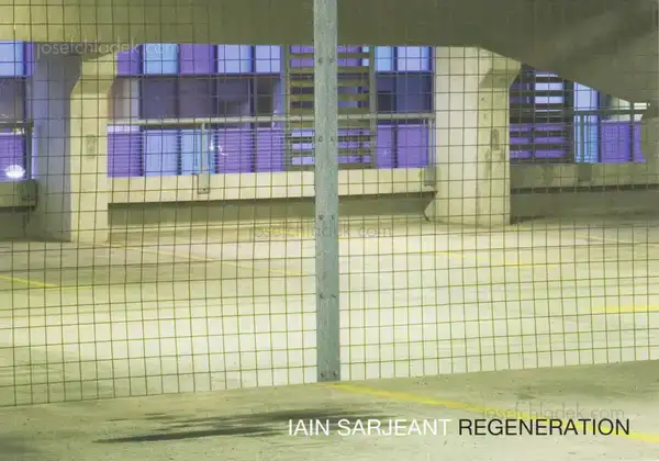 Cover of Iain Sarjeant - Regeneration