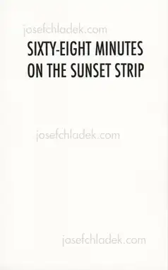 Cover of Pascal Anders - Sixty-Eight Minutes on the Sunset Strip