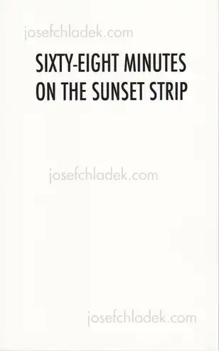 Cover of Pascal Anders - Sixty-Eight Minutes on the Sunset Strip