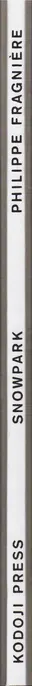 Book spine: Philippe Fragnière - Snowpark