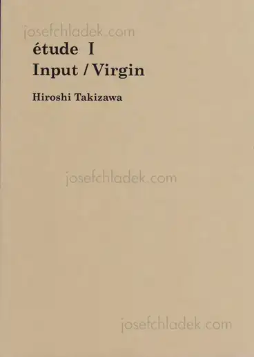 Cover of Hiroshi Takizawa - étude I Input / Virgin