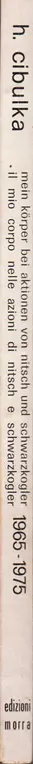 Heinz Cibulka - Mein Körper bei Aktionen von Nitsch – Schwarzkogler