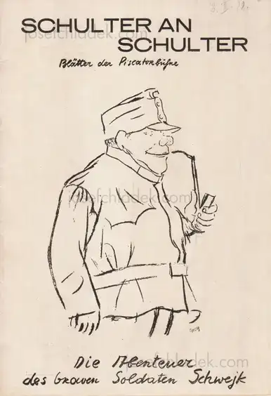 Cover of Blätter der Piscatorbühne - Schulter an Schulter