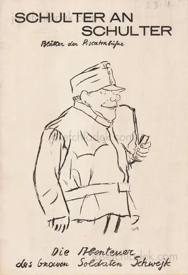Cover of Blätter der Piscatorbühne - Schulter an Schulter