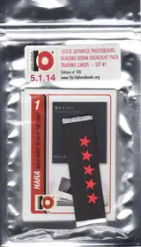 10x10 Japanese Photobooks Trading Cards - Set #1