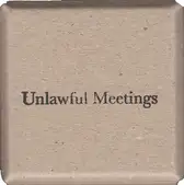 Cover of Lina Hashim - Unlawful Meetings
