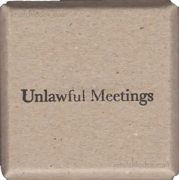 Cover of Lina Hashim - Unlawful Meetings