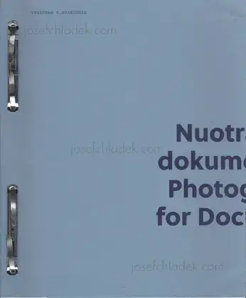 Cover of Vytautas V. Stanionis - Nuotraukos dokumentams / Photographs for Documents