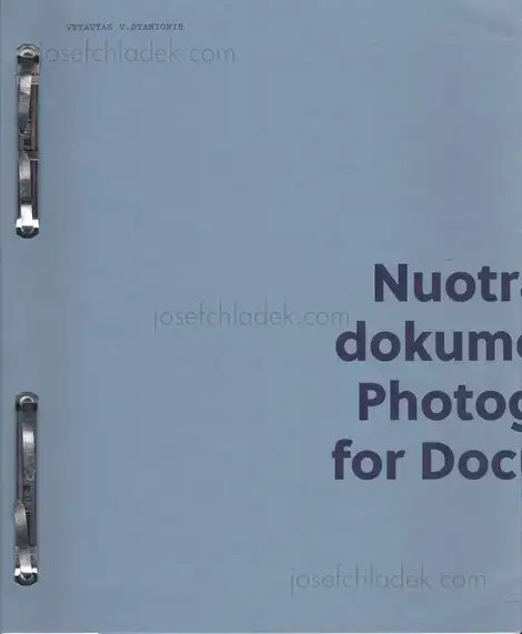 Cover of Vytautas V. Stanionis - Nuotraukos dokumentams / Photographs for Documents