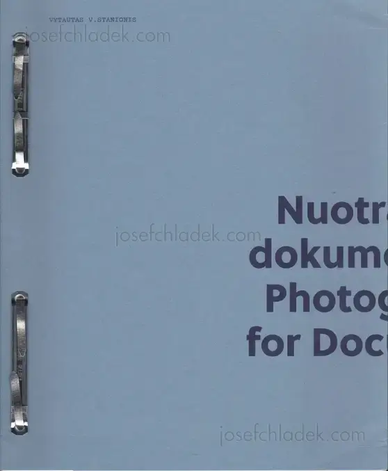 Cover of Vytautas V. Stanionis - Nuotraukos dokumentams / Photographs for Documents