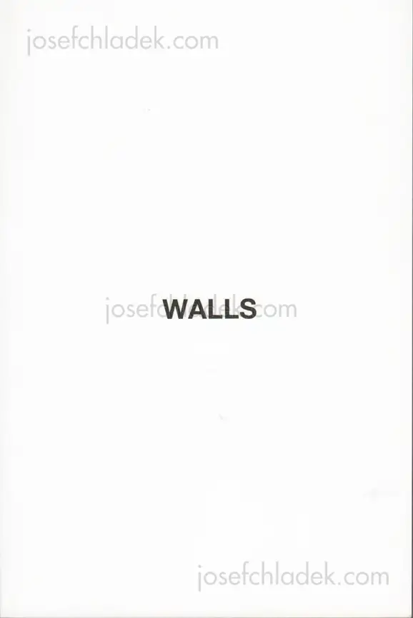 Cover of Hermann Zschiegner - Walls