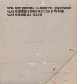 Cover of Gerry Johansson - Från Skåne