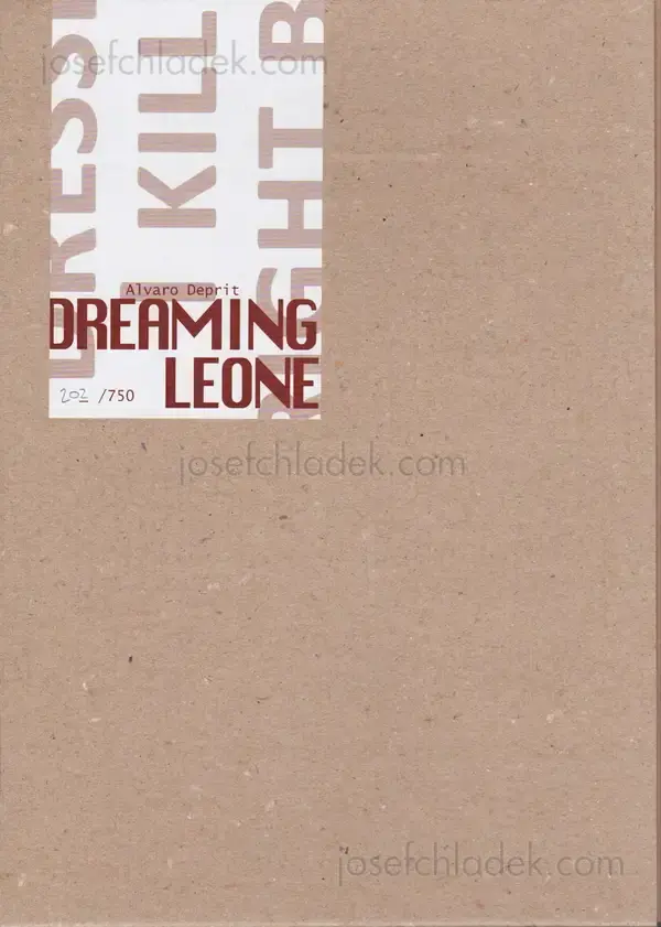 Cover of Alvaro Deprit - Dreaming Leone