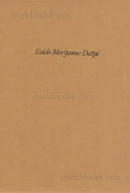 Cover of Daido Moriyama - Dazai