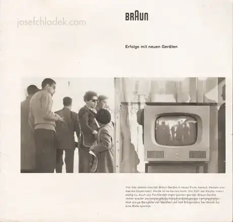 Cover of Braun -  Erfolge mit neuen Geräten