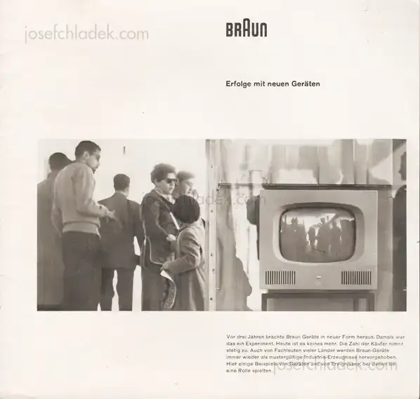 Cover of Braun -  Erfolge mit neuen Geräten