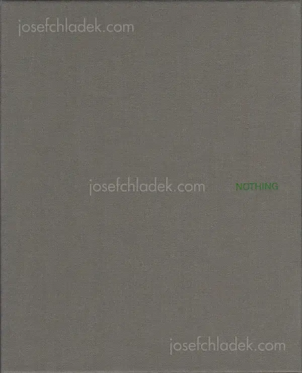 Cover of John Gossage - Nothing