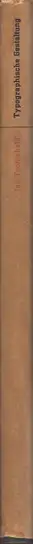 Book spine: Jan Tschichold - Typographische Gestaltung