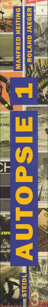 Book spine: Manfred Heiting & Roland Jaeger - Autopsie I