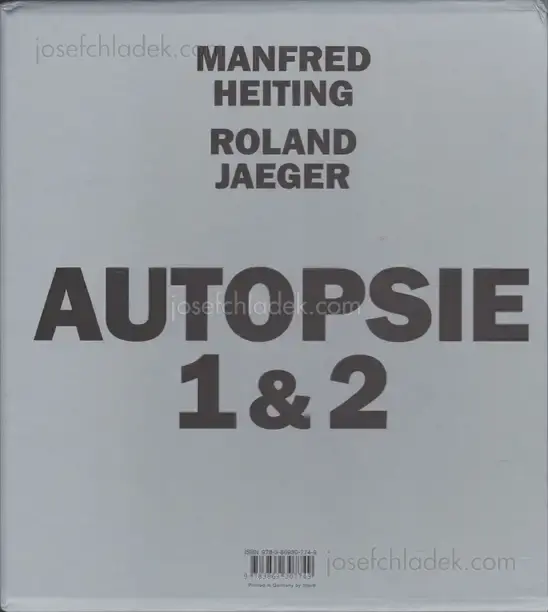 Cover of Manfred Heiting & Roland Jaeger - Autopsie I+II