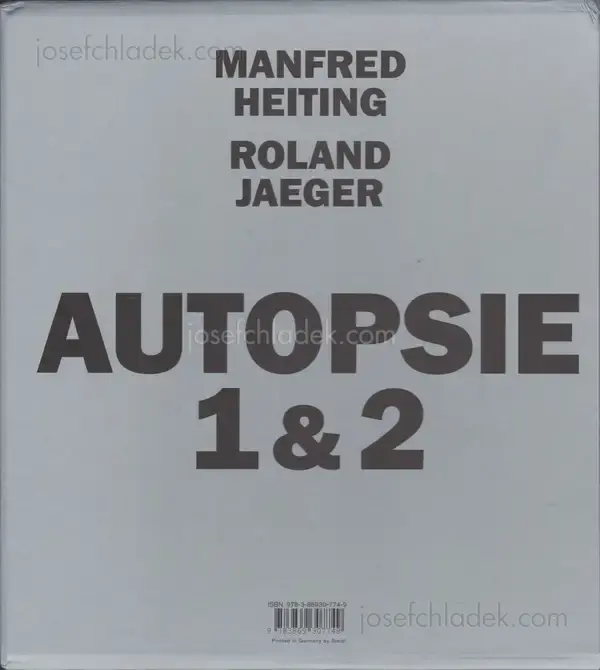 Cover of Manfred Heiting & Roland Jaeger - Autopsie I+II