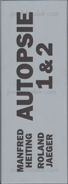 Book spine: Manfred Heiting & Roland Jaeger - Autopsie I+II