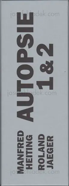 Book spine: Manfred Heiting & Roland Jaeger - Autopsie I+II