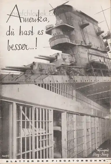 Blätter der Piscatorbühne - Amerika, Du hast es besser! Blätter der Piscatorbühne - Amerika, Du hast es besser!