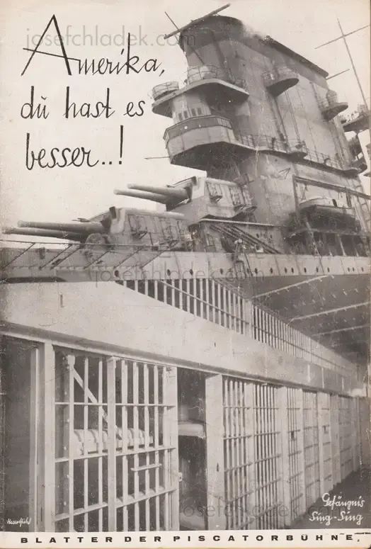 Cover of Blätter der Piscatorbühne - Amerika, Du hast es besser!