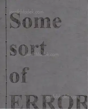 Cover of Luisa Hübner - Some sort of ERROR