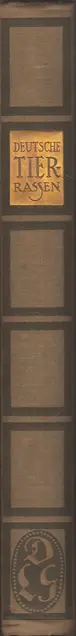 Book spine: Deutsche Landwirtschafts-Gesellschaft (Ed.) - Deutsche Tierrassen